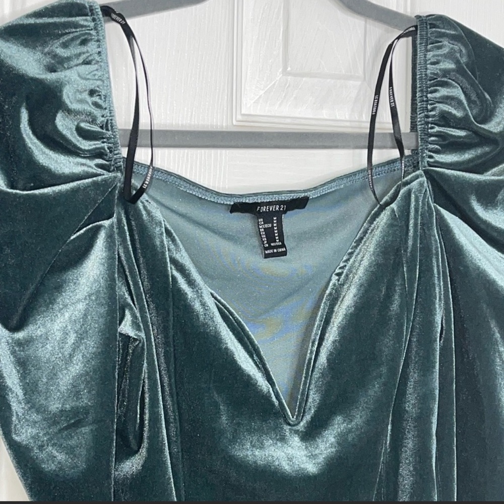 Velvet blouse